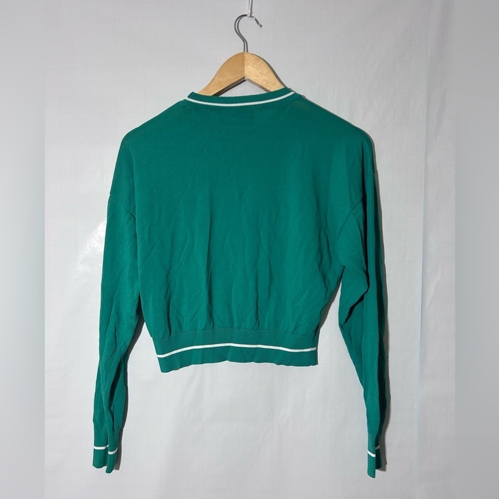Adl raisa Vanessa Sweater green top sun print xs - Picture 8 of 12